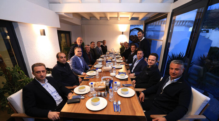 İftar Sofrasında spor konuşuldu