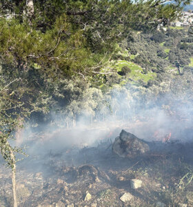 Temizlik ateşi yangın çıkardı