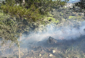 Temizlik ateşi yangın çıkardı
