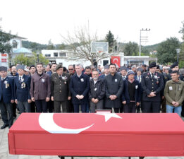 Kore gazisi son yolculuğuna uğurlandı