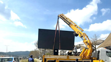 Söküm işlemleri Bodrum’da başladı