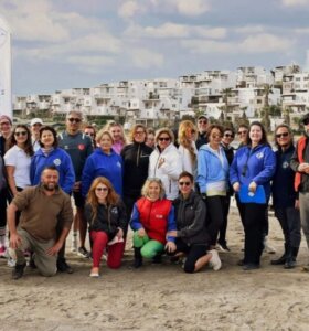 60 kadın ilk kez kürekle tanıştı