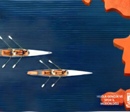 Ege Bölgesi Kürek Yarışları Kupası Bitez Sahili’nde düzenleniyor