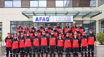 BAK Ekibine AFAD Akreditasyon Arması