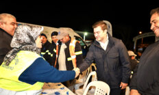 Başkan Mandalinci Kademe’de Sahura Katıldı