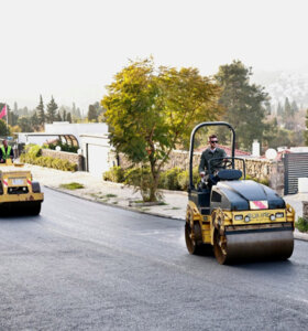 Bergamut Caddesi Yenilenen Yüzüyle Hizmete Açılıyor