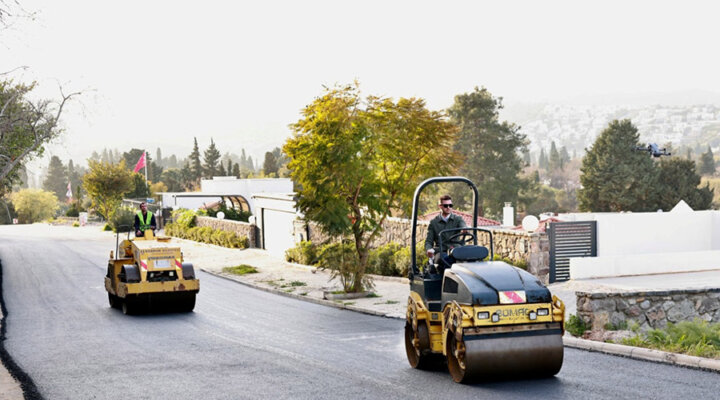 Bergamut Caddesi Yenilenen Yüzüyle Hizmete Açılıyor