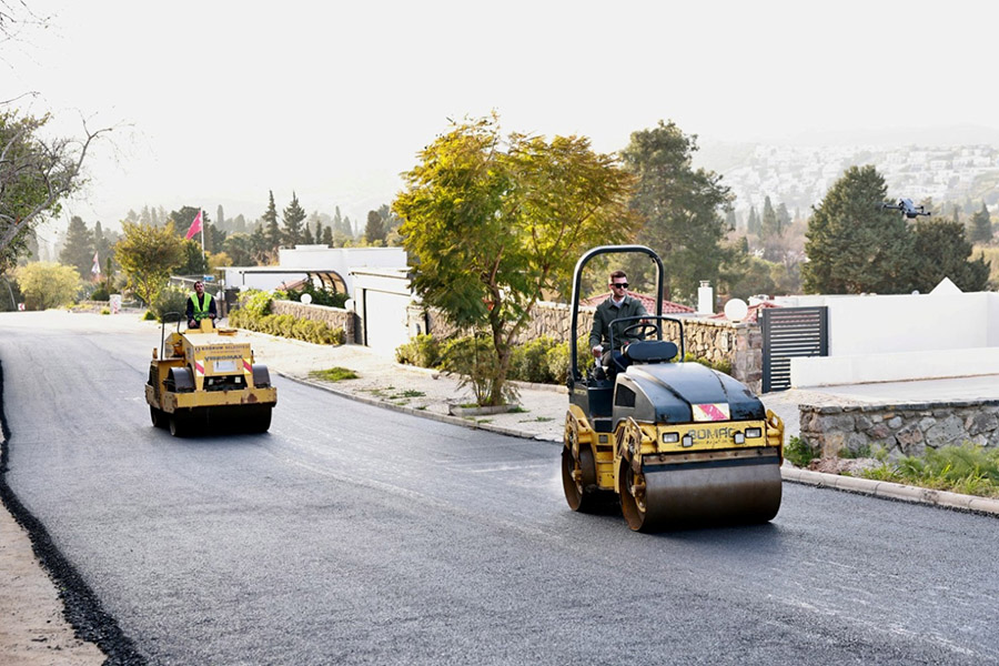 Bergamut Caddesi Yenilenen Yüzüyle Hizmete Açılıyor