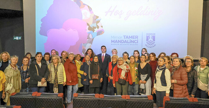 Bodrum’da Yılın İlk Kadın Buluşması Gerçekleşti
