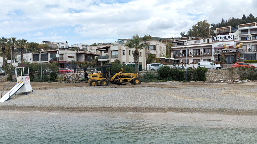 Bodrum Belediyesi Plajları Yaza Hazırlıyor