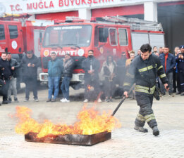 Bodrum’da Yangın Güvenliği Bilinci Artırılıyor