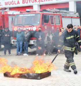 Bodrum’da Yangın Güvenliği Bilinci Artırılıyor