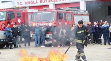 Bodrum’da Yangın Güvenliği Bilinci Artırılıyor