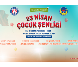 TED Bodrum Koleji’nde 23 Nisan Coşkusu Yaşanacak