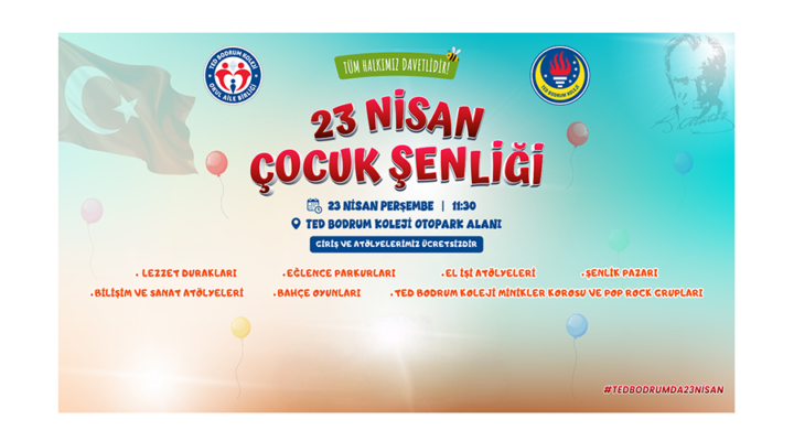 TED Bodrum Koleji’nde 23 Nisan Coşkusu Yaşanacak