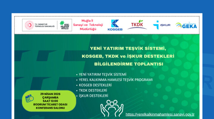 BODTO’da Yatırım Ve Destekler Anlatılacak