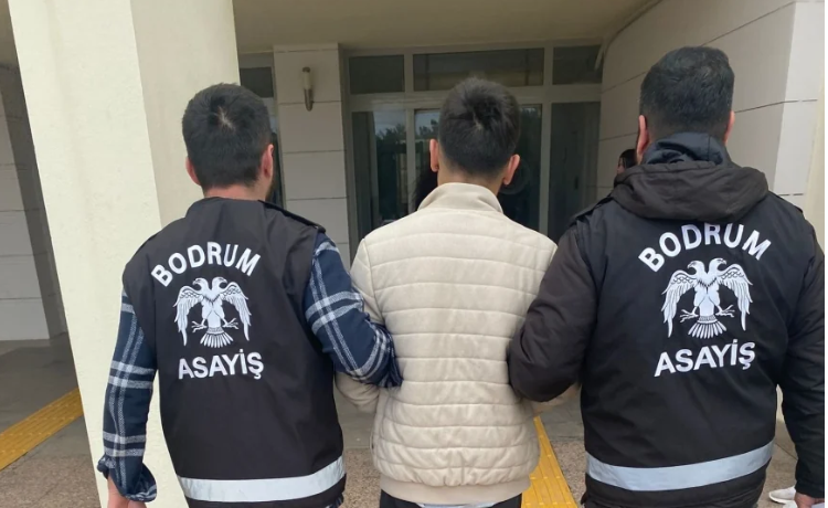 Bodrum’da 11 Yıl 9 Ay hapis cezasıyla aranan şahıs yakalandı