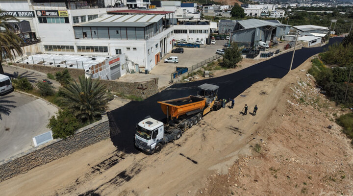 Bodrum Belediyesinden İlçe Genelinde Yoğun Mesai