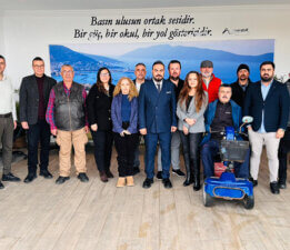 Bodrum Gazeteciler Cemiyeti’nde Eren Ayhan güven tazeledi