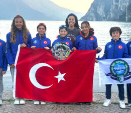 Bodrumlu Yelkenci Garda’da Üçüncü Oldu