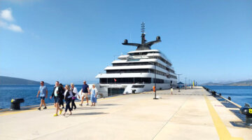 Emerald Kaia 87 yolcu ile Bodrum’da