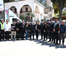 Polis Haftasında gazetecilerden anlamlı ziyaret