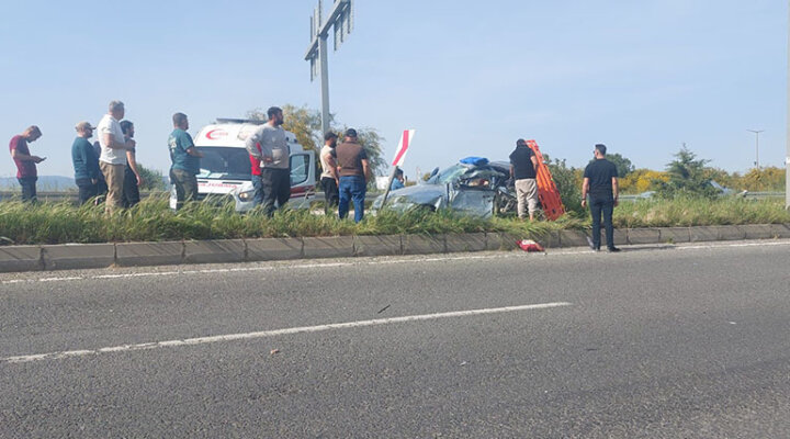 Bodrum-Milas karayolunda yaşanan kazada 1 yaşındaki bebek hayatını kaybetti