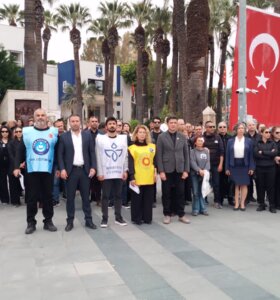 Eğitimcilerden “Şiddete Hayır” açıklaması