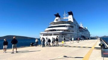 “Star Legend” 357 yolcusuyla Bodrum’a geldi