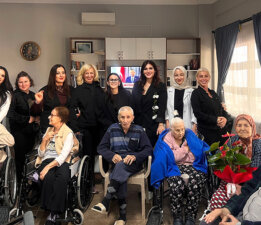 Bodrum’dan Huzurevi sakinlerine dokunan güzellik