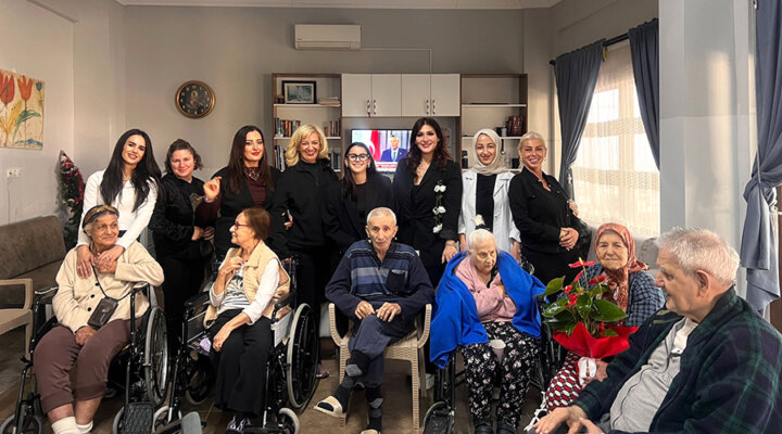 Bodrum’dan Huzurevi sakinlerine dokunan güzellik