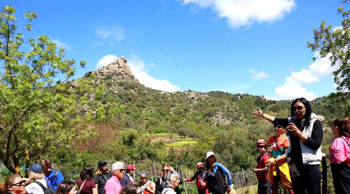 Kavakderesi Dedeler Mevkiinde doğa yürüyüşü