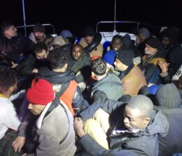 Bodrum açıklarında 30 düzensiz göçmen kurtarıldı