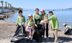 Turgutreis’te “Marine Litter Watch” temizliği