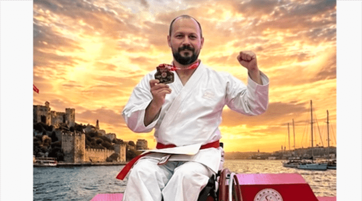 Bodrumlu Para-Karate Sporcusu Deniz Korudağ Dünya Şampiyonu Oldu