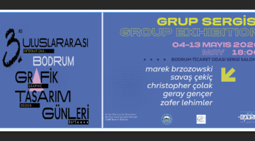 3. Uluslararası Bodrum Grafik Tasarım Günleri başlıyor