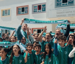 Okullarda Bodrum FK coşkusu