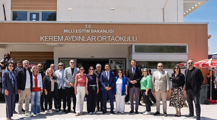 Ortakent’te okul yararına kermes düzenlendi