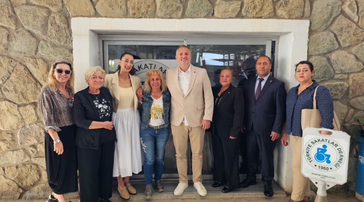 MHP Bodrum’dan Türkiye Sakatlar Derneği Bodrum Temsilciliğine Ziyaret