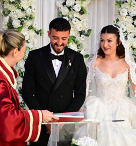 Nazife ile Görkem’in mutlu günü