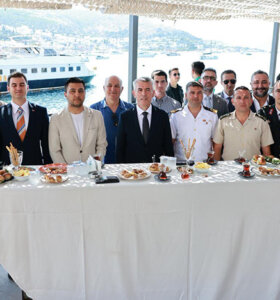 Bodrum’da bayramlaşma programı yapıldı