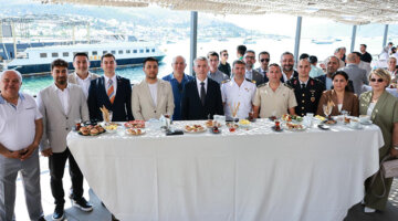 Bodrum’da bayramlaşma programı yapıldı