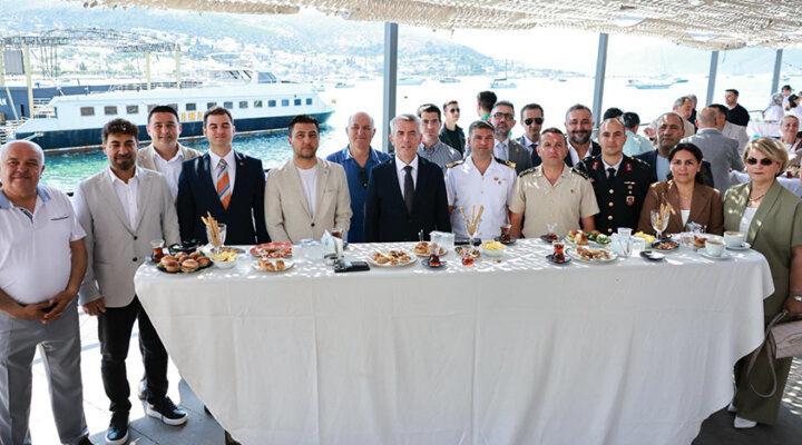 Bodrum’da bayramlaşma programı yapıldı