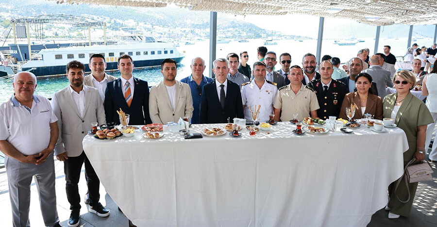 Bodrum’da bayramlaşma programı yapıldı