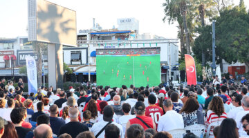 Bodrum’da milli maç heyecanı