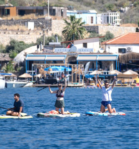 Paddle tutkunları Captain İbrahim’de bir araya geldi