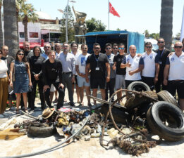 Deniz Dibi Temizliği Turgutreis’te Yapıldı