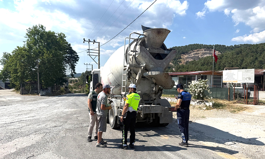 Turizm Merkezlerinde Mikserlere Sıkı Takip