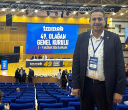 Ahmet Acar, TMMOB Yönetim Kuruluna Seçildi