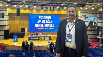 Ahmet Acar, TMMOB Yönetim Kuruluna Seçildi